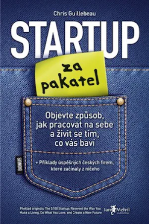Startup za pakatel — obálka
