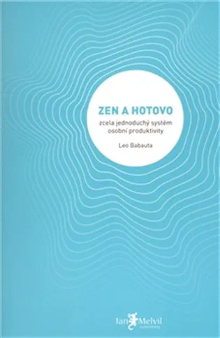 Zen a hotovo — obálka